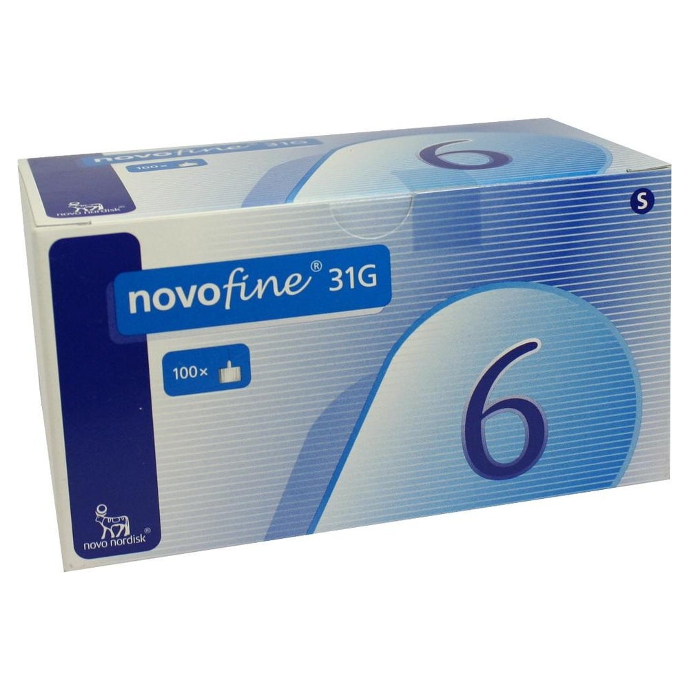 Novofine Nadeln 0,25x6 mm 100 St