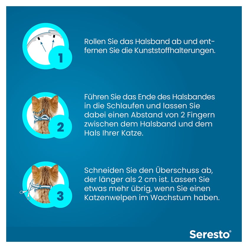 Seresto Halsband Katzen 1 St