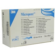 Micropore Vliespflaster, 5 cm x 9,1 m 6 St