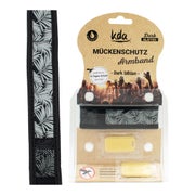 Mückenschutz Armband Blätter grau 1 St