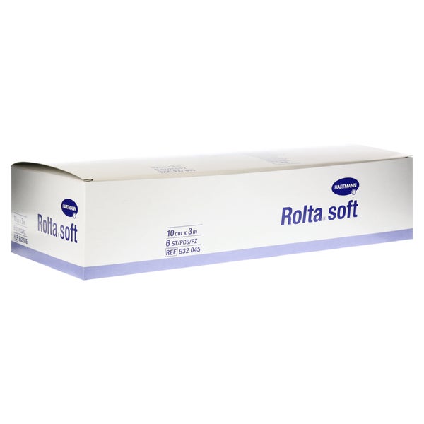 Hartmann Rolta-soft Synthetik-Wattebinden (6 Stck.) - 3 m x 10 cm / Packung = 6 Stück (18 m) 6 St