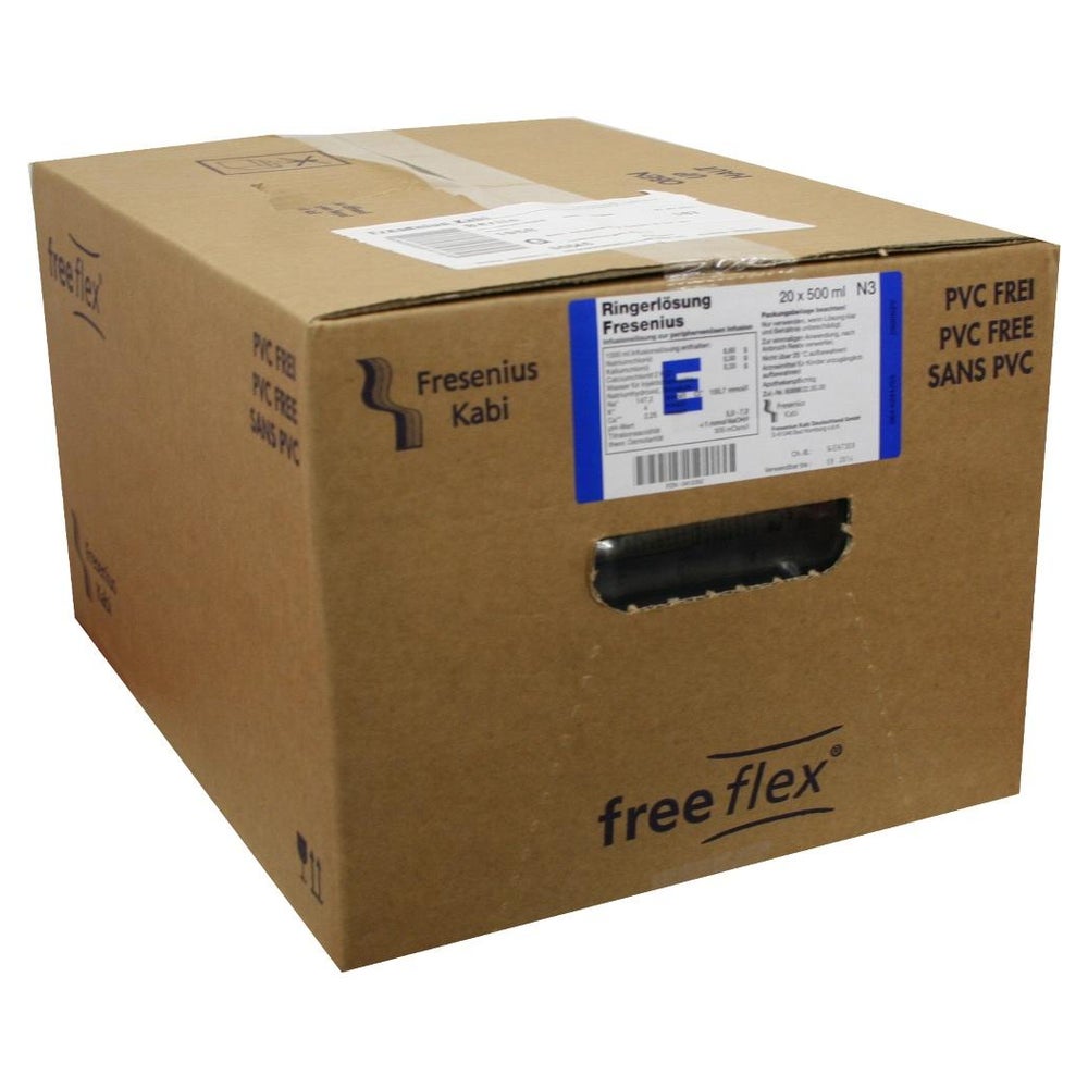 Ringer Lösung Free Flex Infusionslösung 20X500 ml
