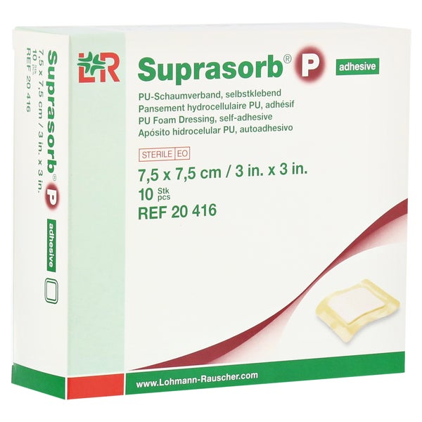 Suprasorb P Pu-schaumv.selbstklebend 7,5 10 St