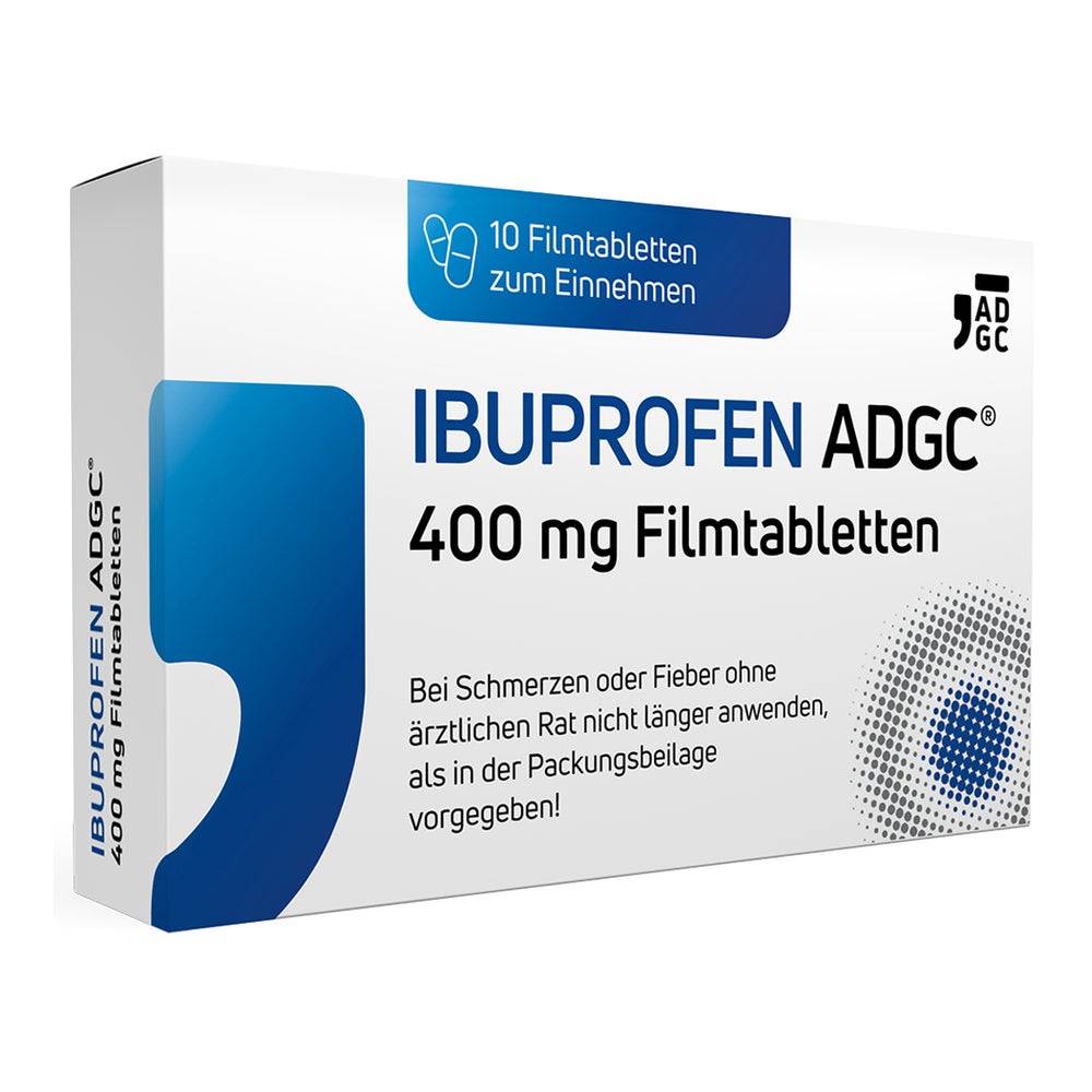 IBUPROFEN ADGC 400mg 10 St