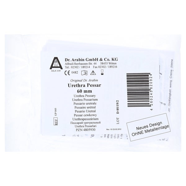 Arabin Urethra Pessar 60 mm 1 St