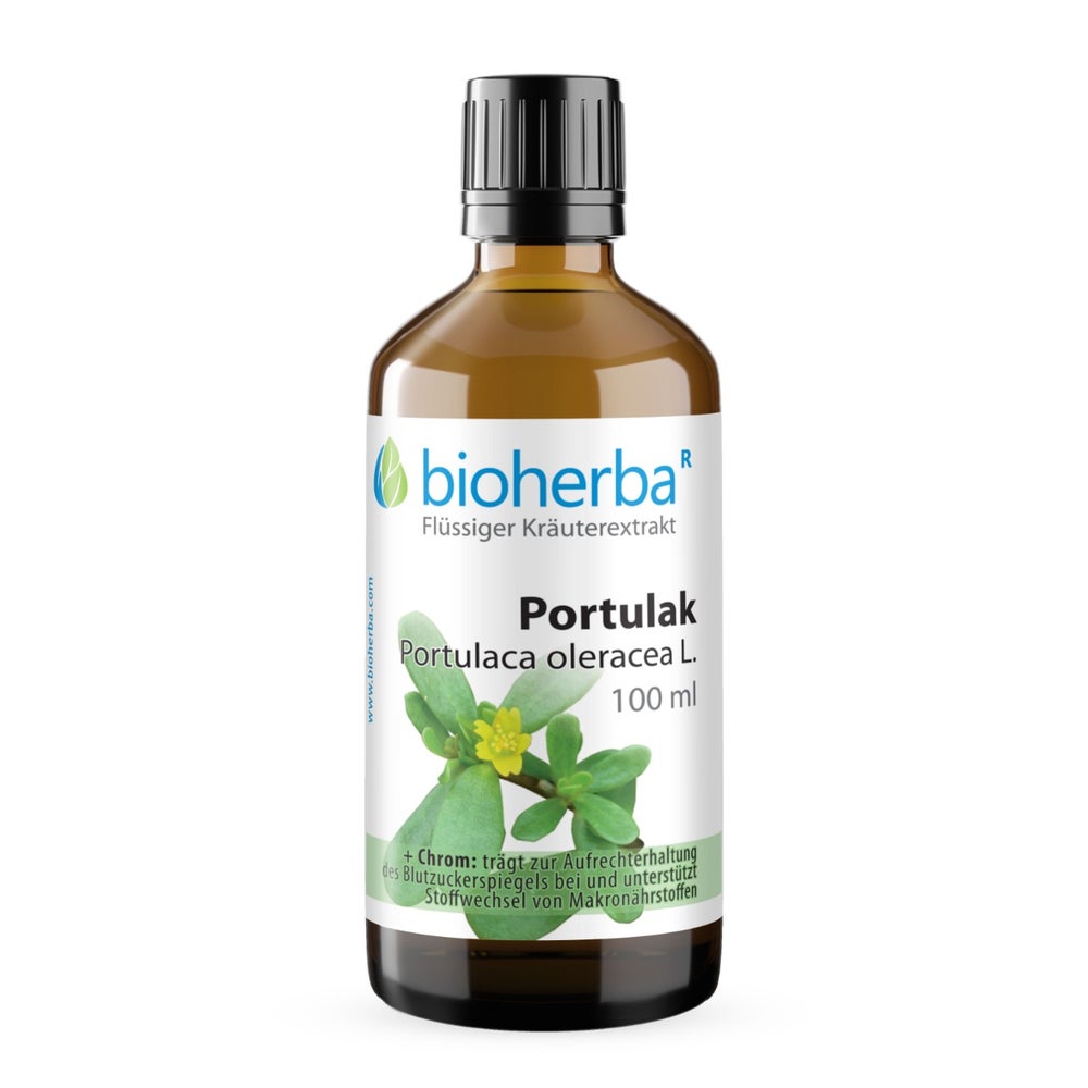 Bioherba Portulak Portulaca oleracea L. Tropfen Tinktur 100 ml