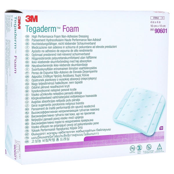 Tegaderm 3M Foam n.klebend 10x10 cm 9060 10 St