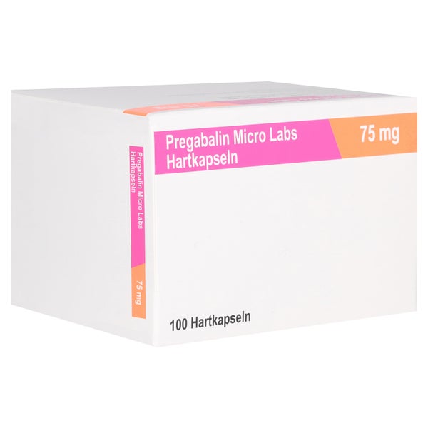 Pregabalin Micro Labs 75 mg Hartkapseln 100 St