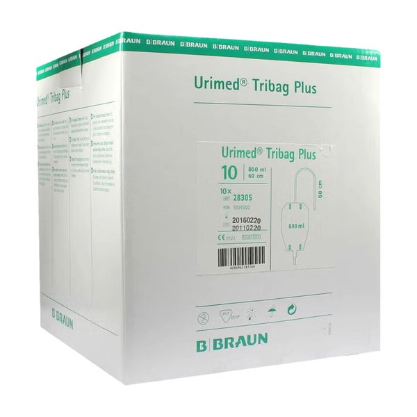 Urimed Tribag Plus Urin Beinbtl.800ml 60 10 St