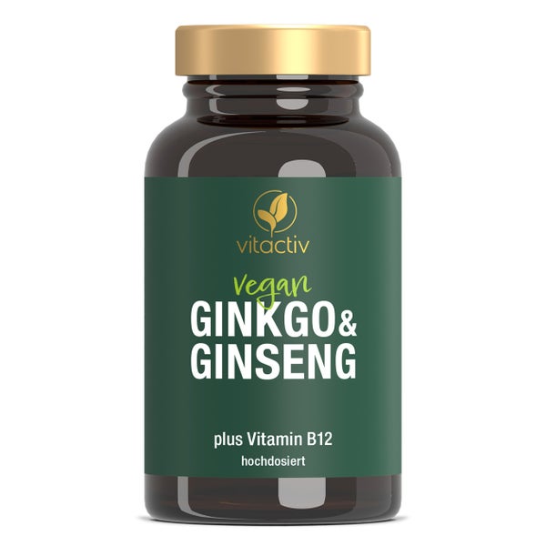 GINKGO & GINSENG + B12 60 St
