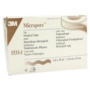 Micropore Vliespflaster, 2,5 cm x 9,1 m 12 St