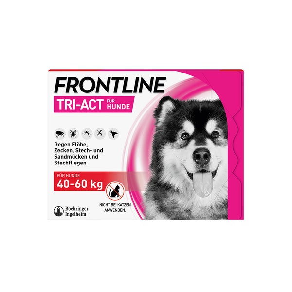 FRONTLINE TRI-ACT - Hund XL 40-60 kg 6 St