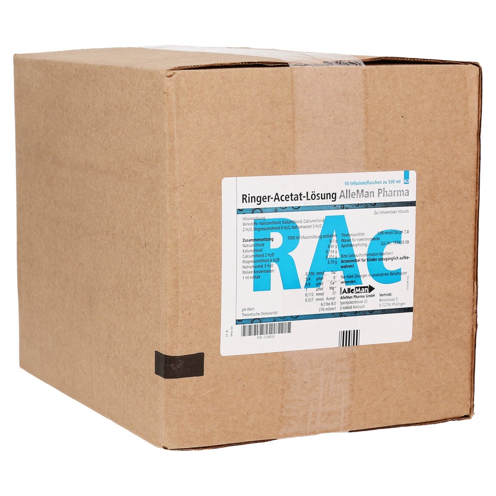 Ringer Acetat Lösung 10X500 ml