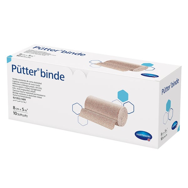 Pütterbinde 8 cm x 5 m 10 St