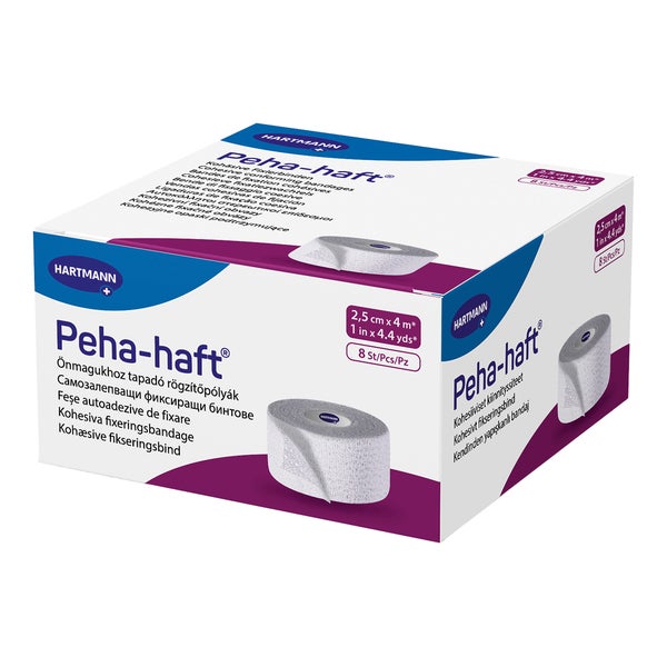 Peha-haft 2,5 cm x 4 m 8 St