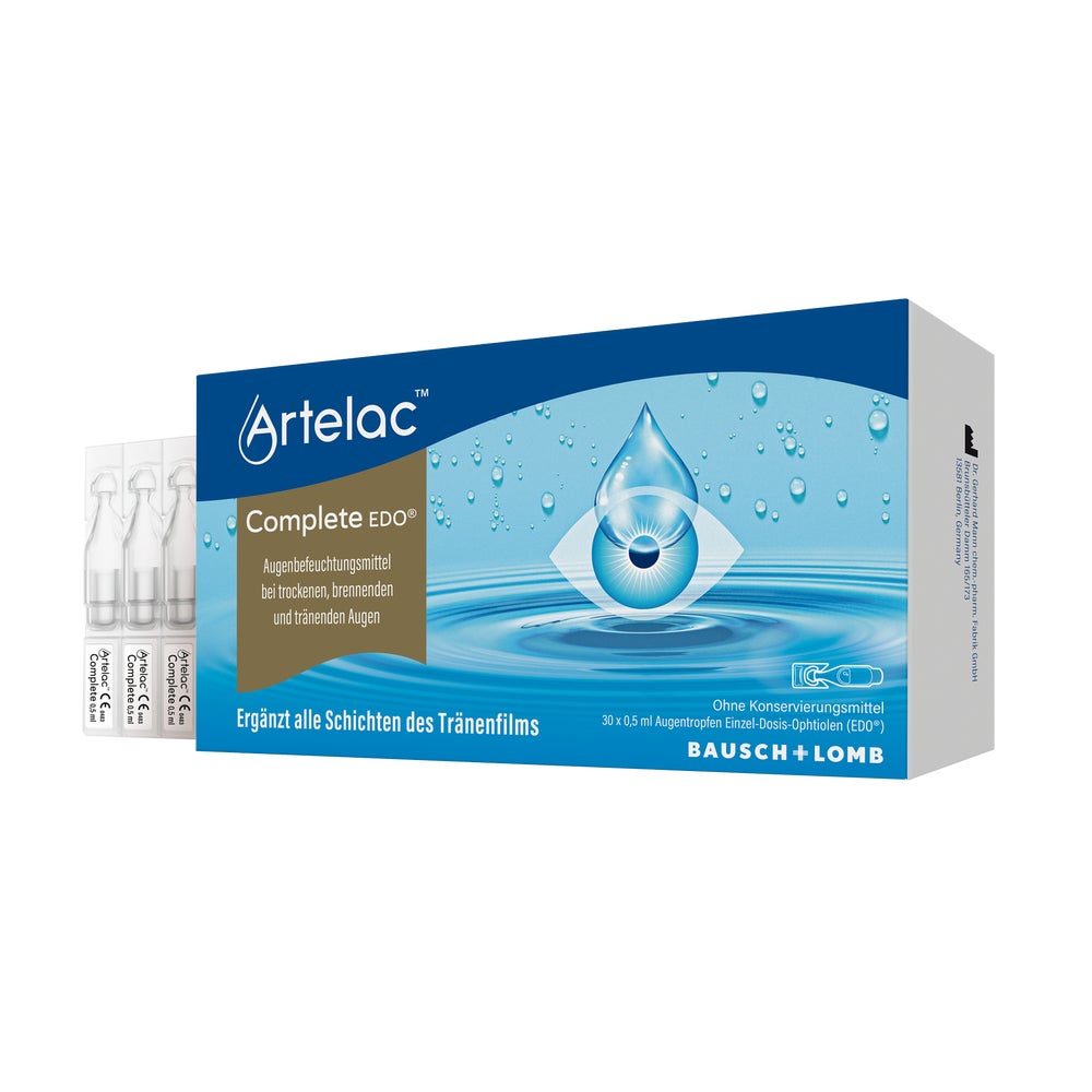 Artelac Complete EDO Augentropfen 30X0,5 ml