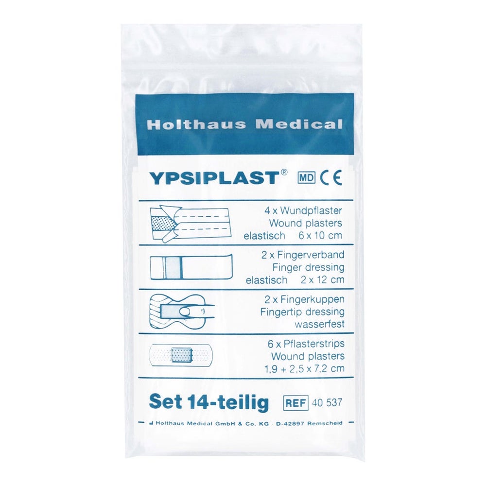 Holthaus Medical YPSIPLAST Pflasterset für DIN-Füllungen 1 St