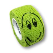 Produktabbildung: LisaCare Fingerpflaster - Smiley Grün - 2,5cm x 4,5m 1 St