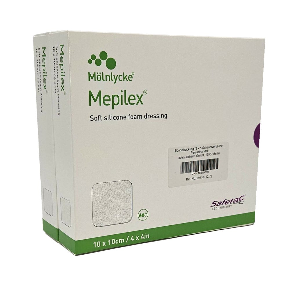 Mepilex 10x10 cm Schaumverband 10 St