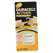 Produktabbildung: Batterien F.hörgeräte Duracell 13 6 St
