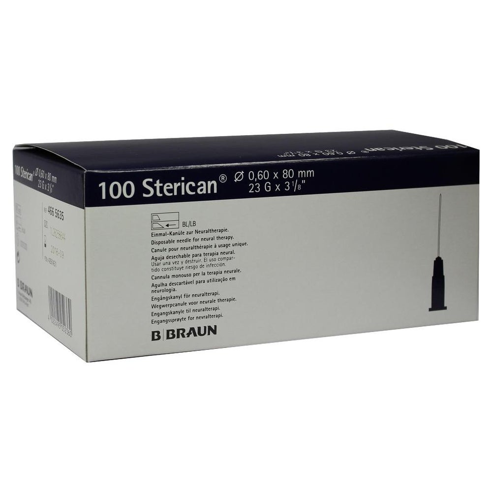 B.Braun Sterican Sonderkanülen (100 Stck.) - 0,60 x 80 mm 100 St