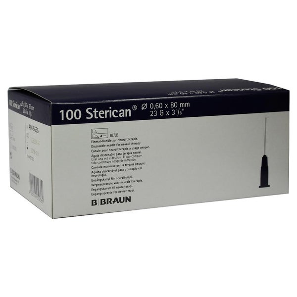 B.Braun Sterican Sonderkanülen (100 Stck.) - 0,60 x 80 mm 100 St