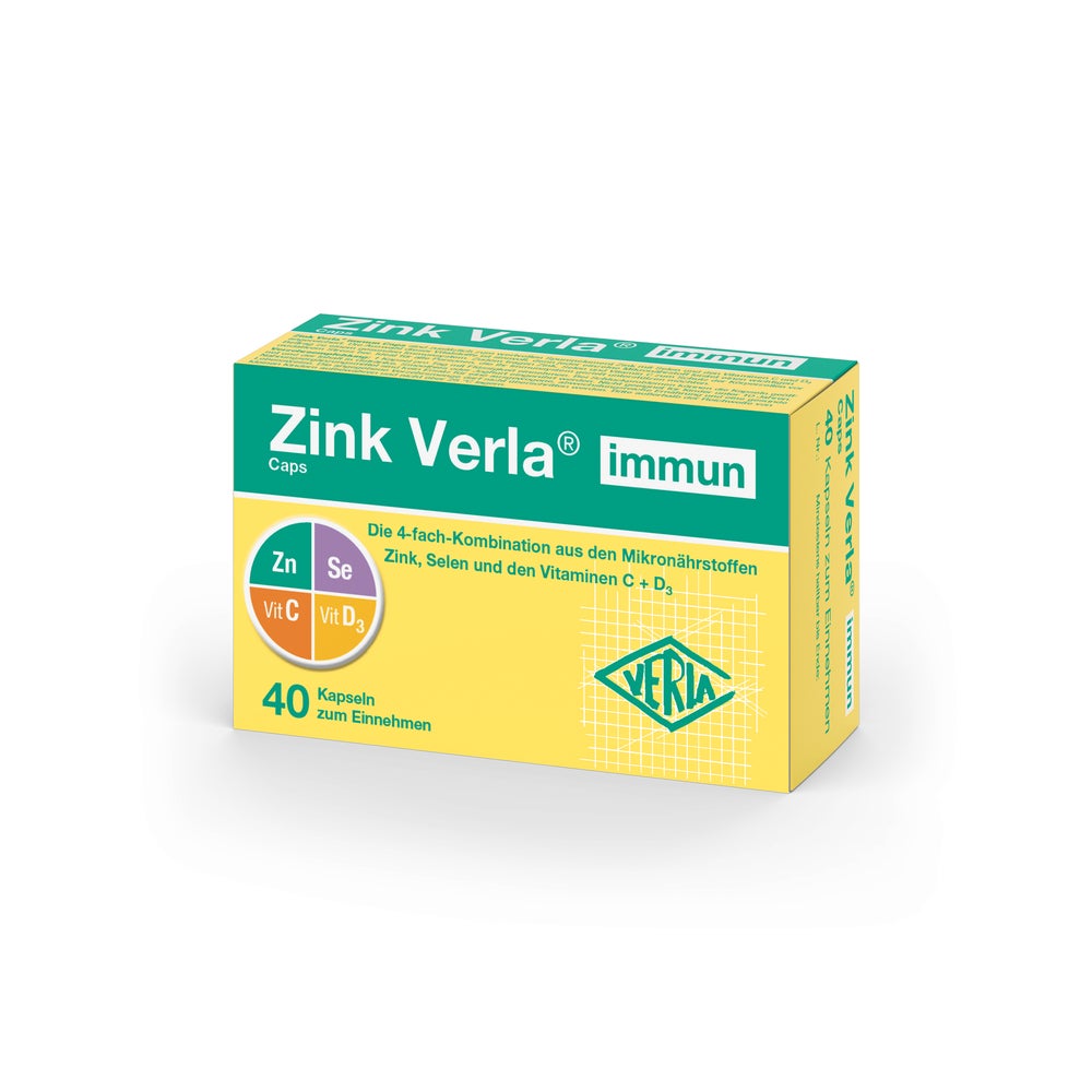 Zink Verla immun Caps 40 St