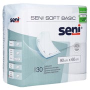 Produktabbildung: Seni Soft Basic 60 x 90 cm Bettschutzunterlagen Unisex 30er Pack 30 St