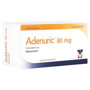 Adenuric 80 mg Filmtabletten 84 St