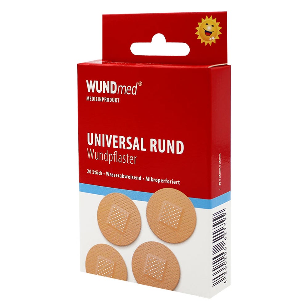 Wundpflaster 2,5 cm rund 20 St
