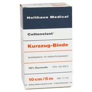 Produktabbildung: Holthaus Medical Cottonelast Kurzzug-Binde 5 m, Baumwolle - 1 Packung = 1 Stück einzeln in Schachtel, Maße: 10 cm x 5 m 1 St