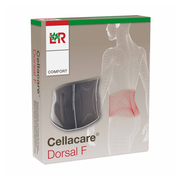 Lohmann & Rauscher Cellacare Dorsal F Comfort Rückenorthese für Frauen, taupe/weiß, tailliert - Größe 3, Taillenumfang: 110-130 cm 1 St