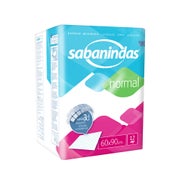 Sabanindas Normal Bettschutzeinlage 60x9 25 St