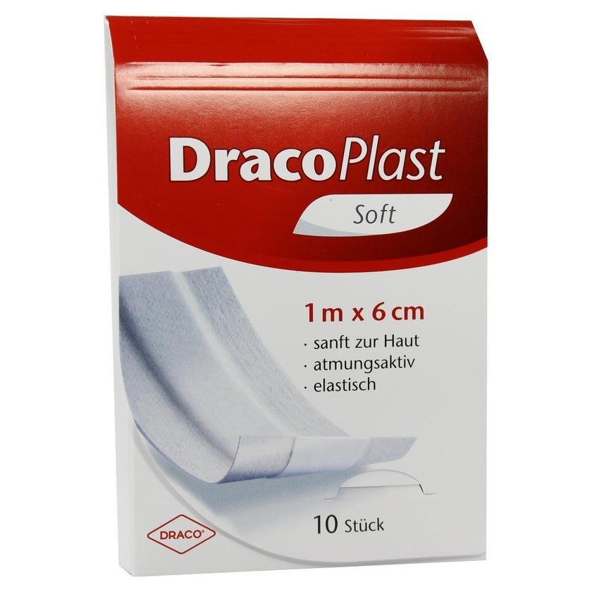 Dracoplast Soft Pflaster 6 cmx1 m 1 St, 1 St online kaufen | DocMorris 