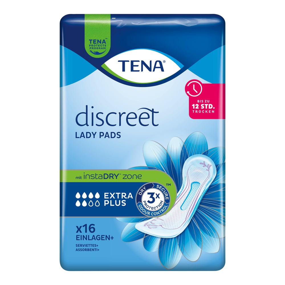 TENA Discreet Lady Extra Plus Inkontinenzeinlagen 6X16 St