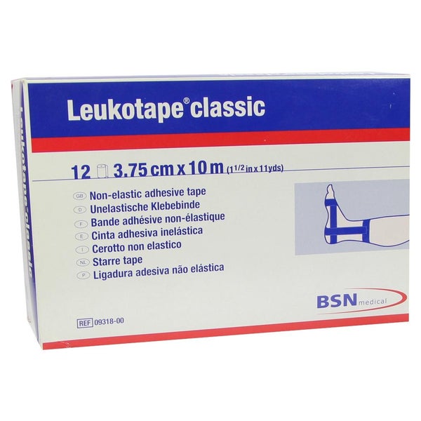 Leukotape Classic 3,75 cmx10 m blau 12 St