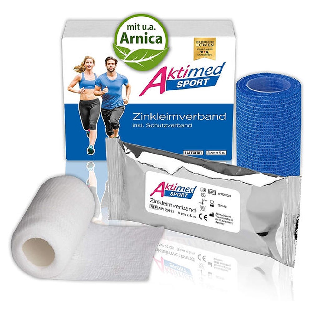SPORT Zinkleimverband und Bandage Kombi-Pack 1 P