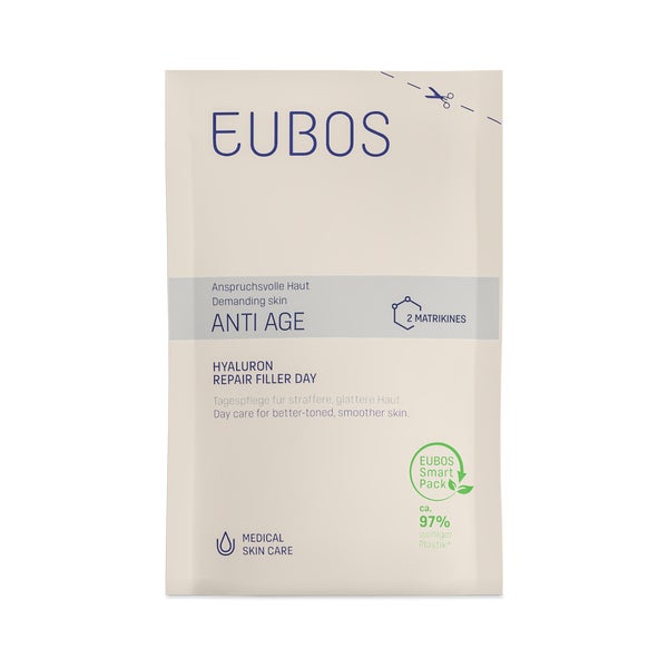 EUBOS Anti Age Hyaluron Repair Filler Day, Nachfüllbeutel 50 ml