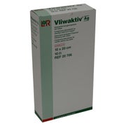 Lohmann Rauscher Vliwaktiv Ag Aktivkohle-Saugkompressen Silber 10 x 20 cm 10 Stück 10 St