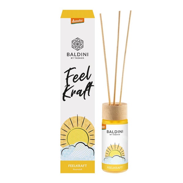 Baldini Feelkraft Raumduftset mit Stäbch 50 ml