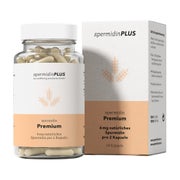 Produktabbildung: SpermidinPLUS Premium Spermidin Kapseln aus Weizenkeimlingen 60 St