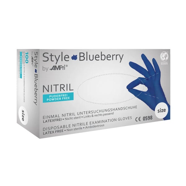 Style Blueberry Unt.hands.nitril unster. 100 St 100 St