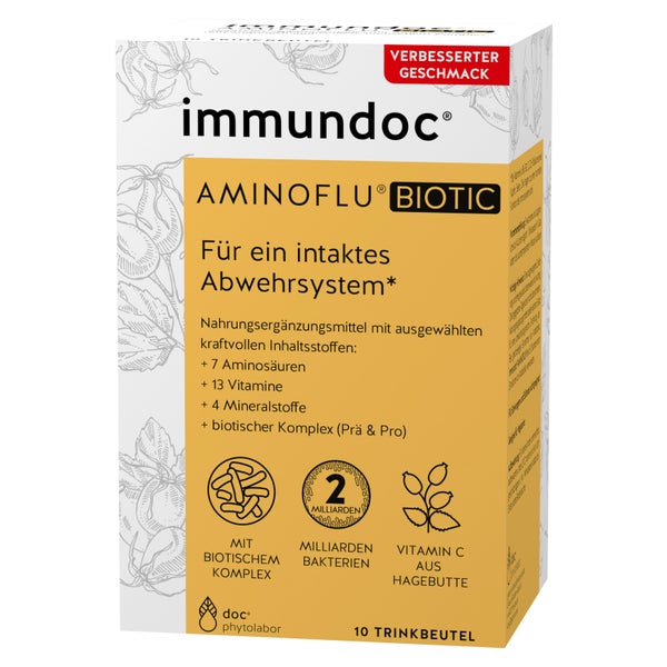 Immundoc Aminoflu+probiotika Trinkgranulat 10 St