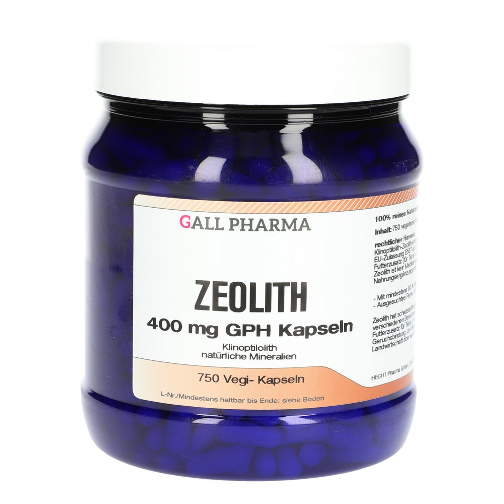 Zeolith 400 mg GPH Kapseln 750 St