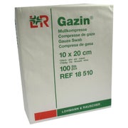 Produktabbildung: Lohmann & Rauscher Gazin Mullkompresse - 10 x 20 cm 100 St