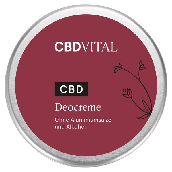 CBD VITAL Deocreme |  Frischegefühl 100 ml