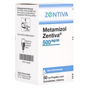 METAMIZOL Zentiva 500 mg/ml Tropf.z.Einnehmen Lsg. 50 ml