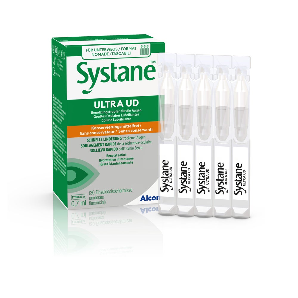 SYSTANE ULTRA UD Benetzungstropfen für die Augen 21 ml 30 × 0,7 ml