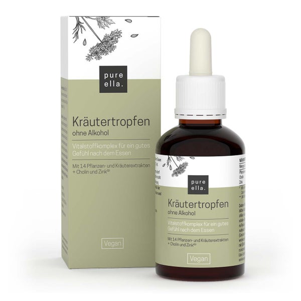 Pure Ella KRÄUTERTROPFEN – ohne Alkohol 50 ml