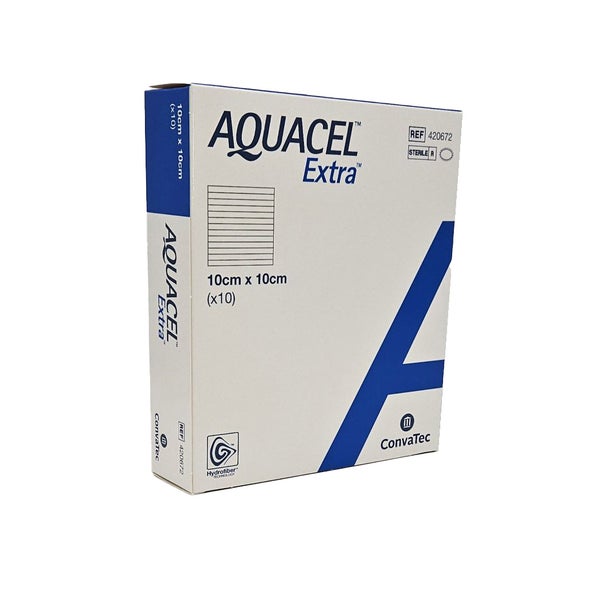 Aquacel Extra 10x10 cm Verband 10 St